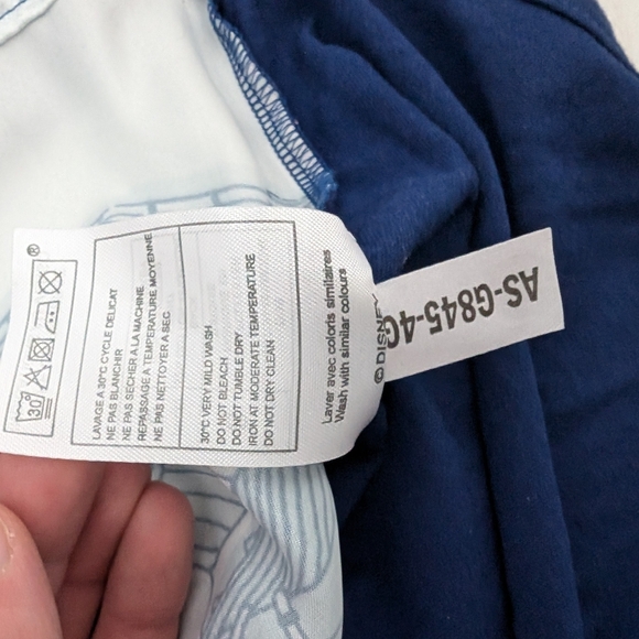 Disneyland Paris Mickey and Minnie Parisian Stroll blouse sz Sm - Picture 6 of 6